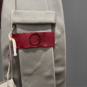 Paolo Albizzati neck tie made in Italy Beige/Light Grey Sz OS